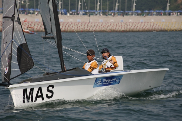 The Sailing competition of the Beijing 2008 Paralympic Games took place in Qingdao, Shandong province, on September 12, 2008.