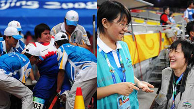 Paralympic volunteers add splendor to the Games