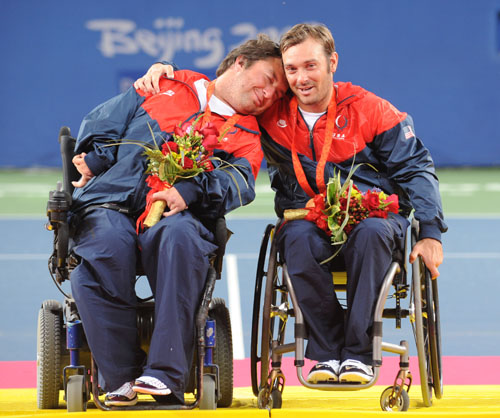 Photos: US wins Wheelchair Tennis Mixed Doubles Quad gold