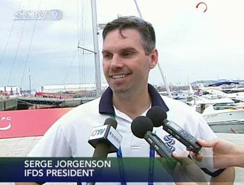 Serge Jorgenson, president of the International Federation for Disabled Sailing