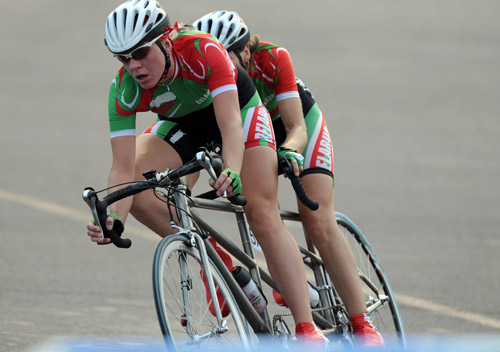 Photos: Fiadotava and Drazdova win Women's Individual Road Race B&VI gold