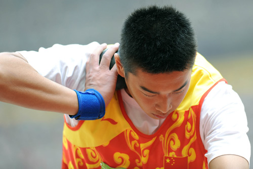 Guo Wei competes. [Photo credit: Xinhua]