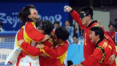 China claims title of Men's Goalball