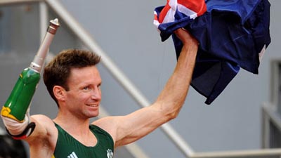 Australia's Heath Francis wins Men's 100m T46 gold