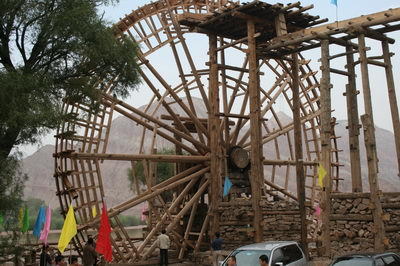 Oldest waterwheel on Yellow River repaired