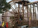 Oldest waterwheel on Yellow River repaired