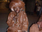 Sculptures depict daily life of the Tujia