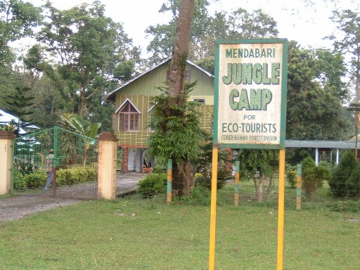 A jungle hut in an Indian forest where tigers, deer and elephants are regular visitors