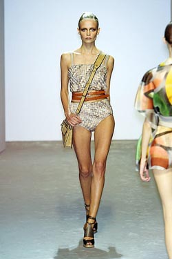Missoni Spring 2009 collection in Milan Fashion Week 