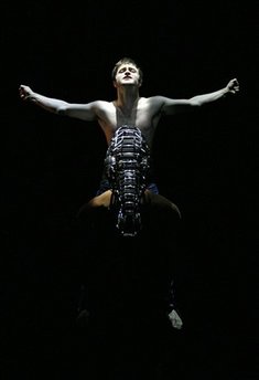 In this image released by Sam Rudy Media, Daniel Radcliffe is shown in a scene from, 'Equus,' is playing at the Broadhurst Theatre in New York through Feb. 8, 2009.