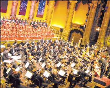 The Vancouver Symphony Orchestra performs more than 140 concerts per season.