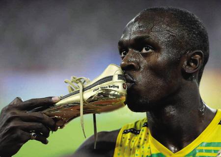 Jamaican sprint king Usain Bolt  