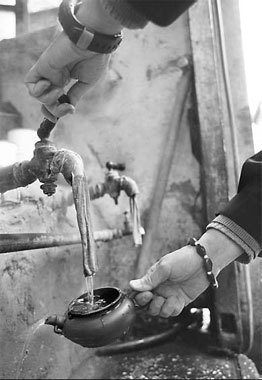 Ready for a last pot of tea at the old tiger stoves. 
