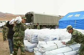 Supplies and military personnel have been sent to the area to speed up relief work.