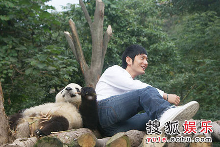 Huang Xiaoming calls on Panda protection -- china.org.cn