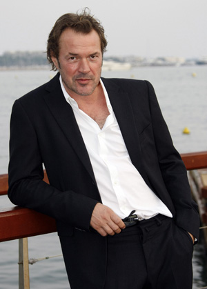 German actor Sebastian Koch poses during a photocall in Cannes, southeastern France, October 13, 2008. Koch is in Cannes to present "Sea Wolf" at the MIPCOM audiovisual trade fair which is the international film and programme market for TV, video, cable and satellite. 