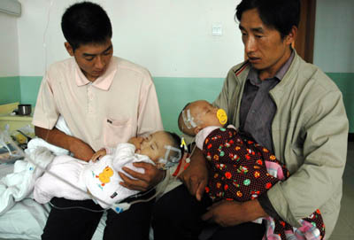 5,800 infants still in hospital due to toxic milk