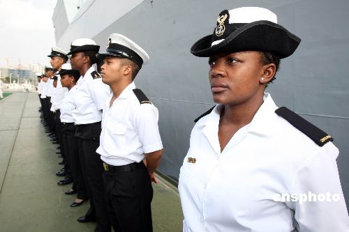 Shanghai receives first African warship