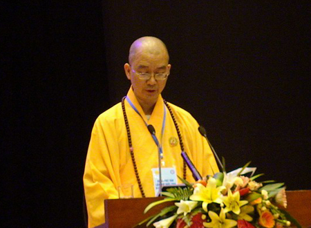 Chinese Buddhist's spirit of 'peace'