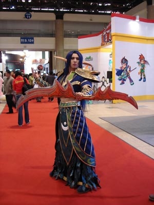 A COSPLAY show