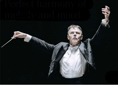 Mariss Jansons will conduct the orchestra in Beijing tonight and tomorrow.