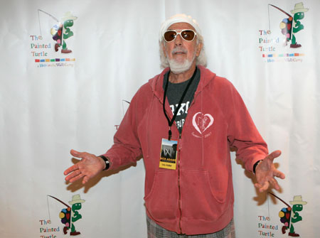 Producer Lou Adler arrives for a staged reading of 'The World of Nick Adams,' at Davies Symphony Hall in San Francisco, California October 27, 2008.