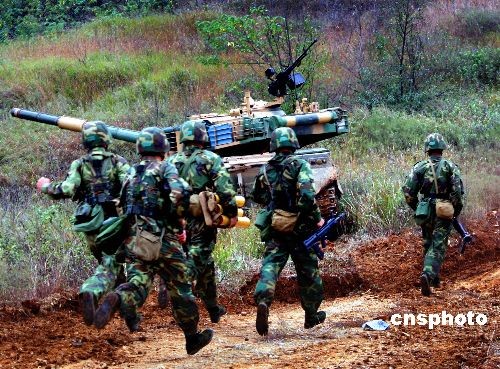 China's military exercise Vanguard-2008 concludes