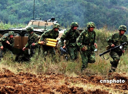 China's military exercise Vanguard-2008 concludes