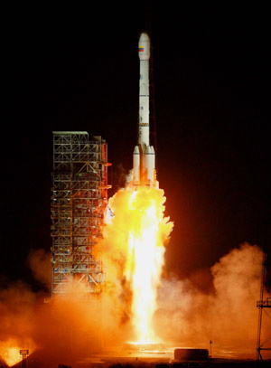 China successfully sent a Venezuelan telecommunication satellite into space on the early morning of Thursday.
