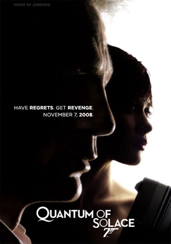 A poster of Quantum of Solace