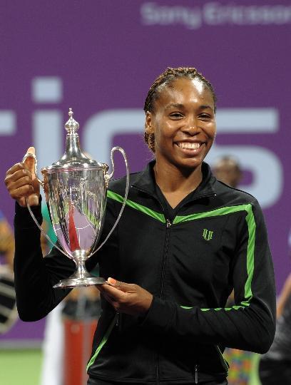 Venus beats Zvonareva to win WTA Championships [Xinhua]