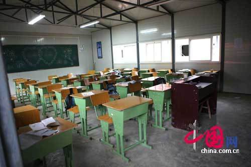 A Hope School in Beichuan County of Sichuan Province aided by the Academy of Chinese Sicences.