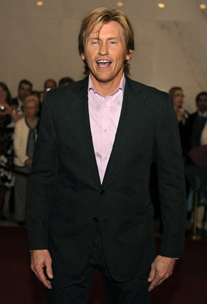 Comedian Dennis Leary poses for photographers as he arrives for the Kennedy Center's Mark Twain Prize for American Humor Gala