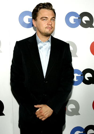 Actor Leonardo DiCaprio poses at the 13th annual GQ magazine 'Men of the Year' party in Los Angeles November 18, 2008.