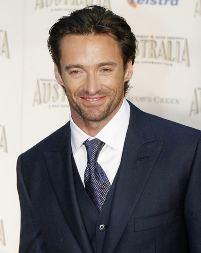 Actor Hugh Jackman poses on the red carpet at the world premiere of his new film 'Australia' in Sydney November 18, 2008. 