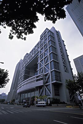 The Shanghai Stock Exchange opens in 1990.