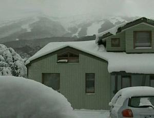The unseasonable spring snow fall caught the country's Alpine region by surprise. 
