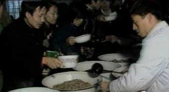 In central China's Hunan province, the excitement of going to school was not only about knowledge, but also food.