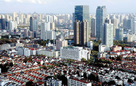High rise apartment buildings in Shanghai. [China Daily]