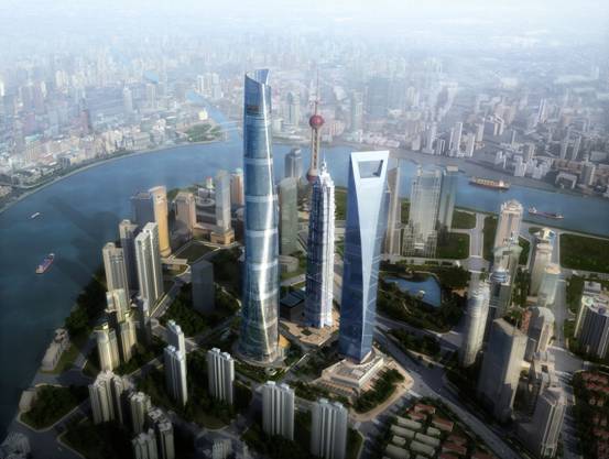 China&apos;s tallest building breaks ground