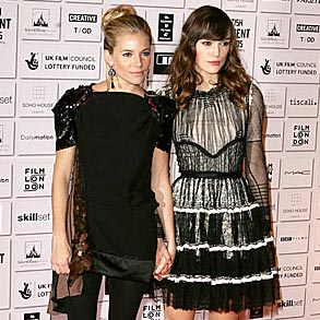 Sienna Miller and Keira Knightley