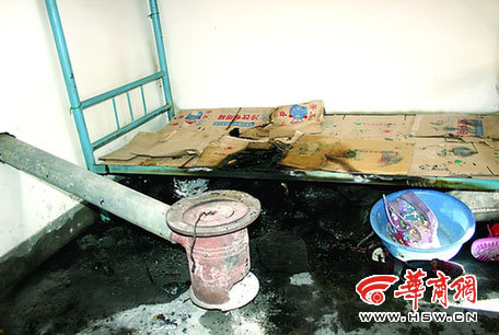 Twelve students were poisoned on Monday night when they used a charcoal furnace to warm their dormitory room at the Duiziliang School in Yulin City, Shaanxi Province. The girls, all about 10 years old, were found sick at about 7 AM on Tuesday and rushed to hospitals, but 11 died.