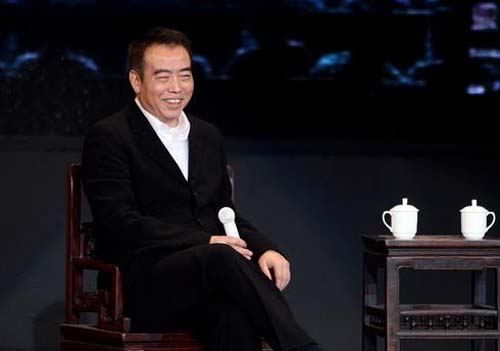 Director Chen Kaige attends the global premiere of his film &apos;Forever Enthralled&apos; in Beijing on December 2, 2008. [sina.com.cn] 