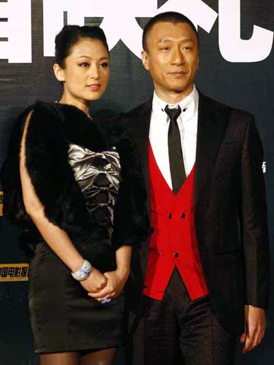 cast members chen hong and sun honglei attend the global premiere ...