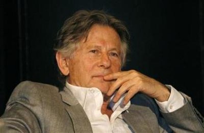 Director Roman Polanski reacts during a news conference in Oberhausen, Germany, September 29, 2008.