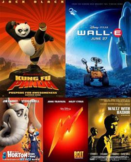 Kungfu Panda fought off stiff competition to earn 17 nominations, to lead the list of nominees, for the International Animated Film Society's 36th Annual Annie Awards.