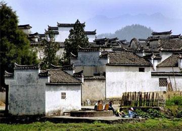 Xidi village in Qianxian county in the eastern part of Anhui province, has a continuous history extending back a thousand years. 