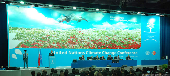 The United Nations Climate Change Conference in Poznan opened on, 1 December. The conference is a milestone on the road to success for the processes which were launched under the Bali Road Map. [www.unfccc.int]
