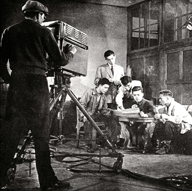 'Red Flame,' the first TV series broadcast by Shanghai Television Station.