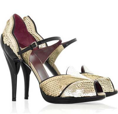 Miu Miu. Get ready for the party season with fab high heels. 